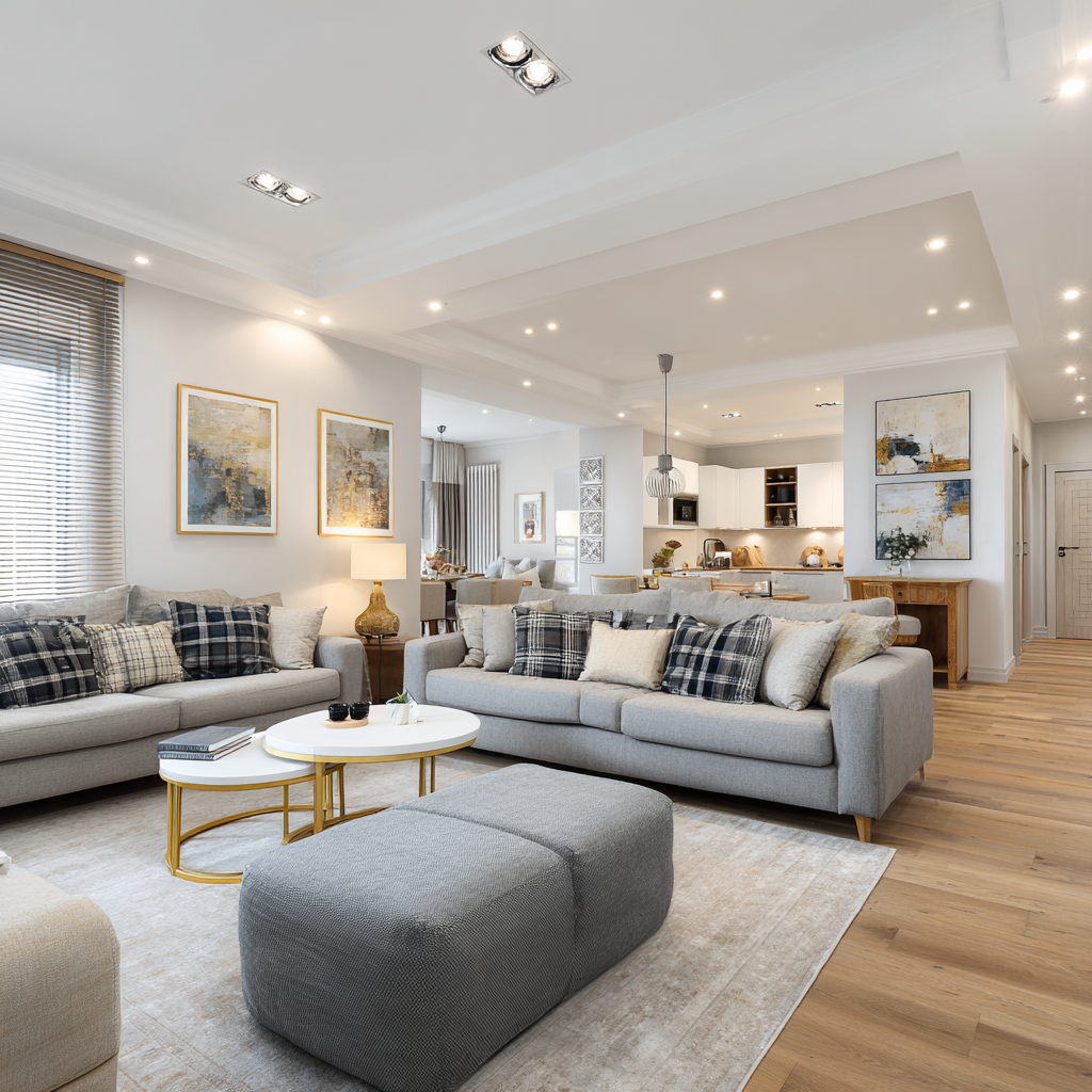 Comfortable living room space